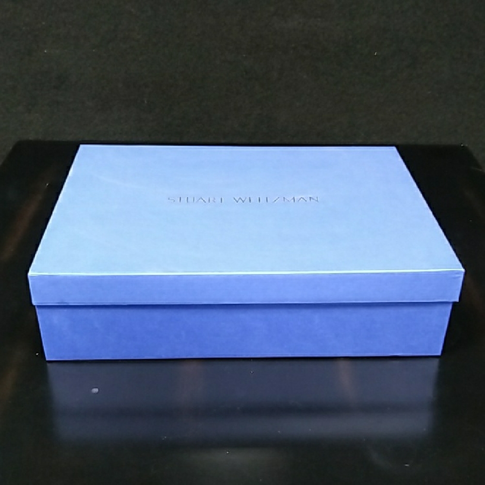 Stuart Weitzman Blue Boot Box for Betheny 80 Chelsea